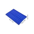 thumbnail image 2 of OUNONA Blue Microscope Slide Holder for Laboratory Use with Thickened Design and Multilayer Drying Structure 20 Slots, 2 of 6