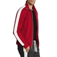 thumbnail image 2 of Hat and Beyond Men's Performance Two Tone Track Jacket, 2 of 7