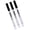 Black, variant on 3Pcs Double Ended Colored Marker Quick Drying Erasable for Teacher Presentations