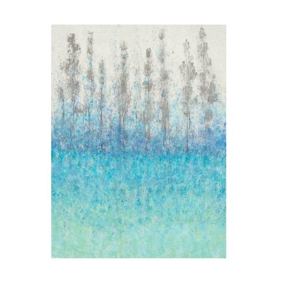 Tim O'Toole 'Cypress Border I' Canvas Art