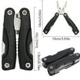 thumbnail image 3 of Pinces Multifonctions Outil de Camping Portable Pince Multifonctionnelle Couteau de Chasse pour Outil à Main Extérieur Noir, 3 of 6