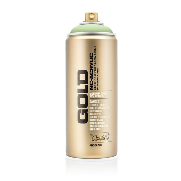 Montana Cans GOLD Spray Paint, 400ml, Linden Green