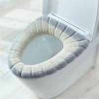 Dvkptbk Bathroom Accessories Toilet Seat Cover Toilet Seat Cushion Thickened Toilet Cover Knitted Toilet Seat Cushion Washable Household Toilet Cover