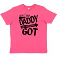 thumbnail image 3 of Inktastic Ain't No Daddy Like the One I Got Father's Day for Kids Youth T-Shirt, 3 of 5