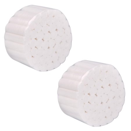 OneMed 100 Count Dental Gauze Rolls Dental Cotton Rolls for Mouth Highly Absorbent Mouth Gauze Non Sterile 1.5 Inch Rolled Cotton Pads