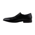 thumbnail image 2 of Florsheim Castellano Mcsl Mens Black Leather Casual Dress Slip On Loafers Shoes, 2 of 3