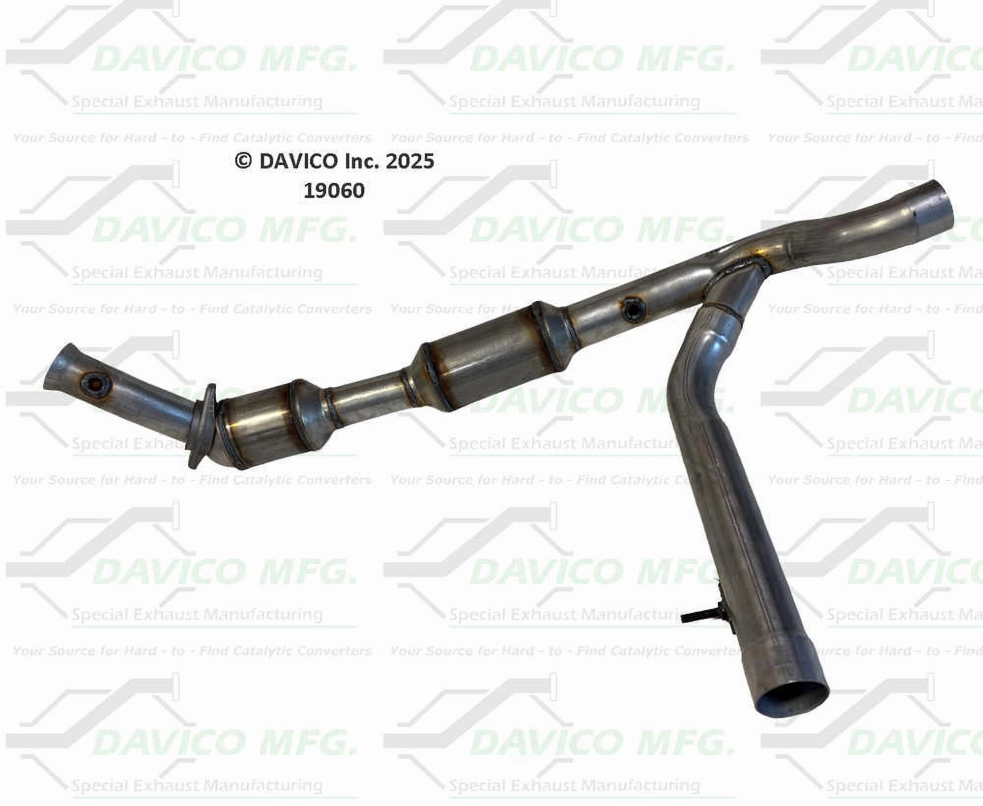 Davico Mfg 19060 Direct-Fit Catalytic Converter