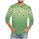 thumbnail image 5 of Camisetas de Manga Larga de Algodón Cuarto de Manga Cuello Redondo con Impresión Del Día de San Patricio, Moda Casual, 5 of 8