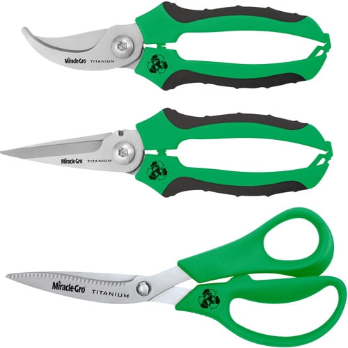 Miracle Gro 3-Piece Titanium Garden Tool Set by ACME UNITED CORPORATION