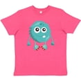 thumbnail image 3 of Inktastic Furry Monster, Blue Monster, Cute Monster, Silly Youth T-Shirt, 3 of 5