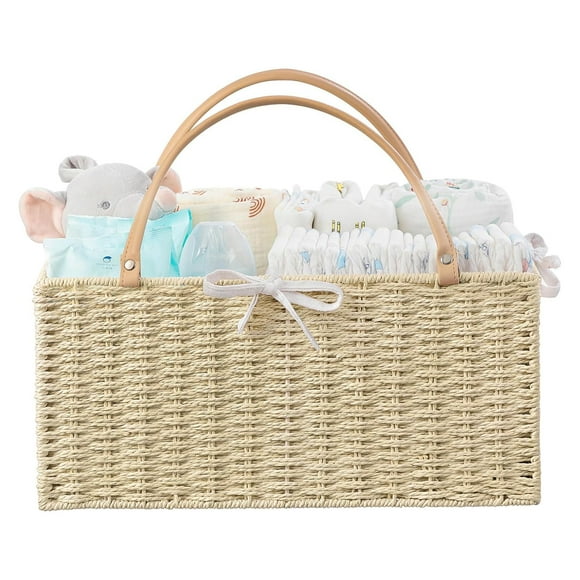 Organizador portátil para pañales de bebé HBlife, cuerda de papel