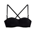 thumbnail image 5 of Landzoo One Womens Strapless Underwear Womens No Steel Rings Summer Thin Non Gather Tube Top Wrap Bra Invisible Bra Cozy Stylish Basic Tube Tops, 5 of 6