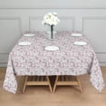 thumbnail image 3 of White Cartoon Unicorn Cloud Pattern Square Tablecloth,Waterproof Square Table Cover,Wipeable Spillproof Washable Table Cover for Home Kitchen Party Decor 42"X42"(107x107cm), 3 of 6