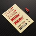 thumbnail image 3 of Ounissouiy RCGOFFLOW Servo cuerno brazo RC coche parte fuerte Servo cuerno para 1/18 -4M Crawler RC pieza de actualización RC accesorios de coche Kits de construcción modelo Rojo, 3 of 5