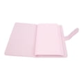 thumbnail image 2 of Álbum de fotos de 3 pulgadas y 108 bolsillos, miniálbum de fotos de cuero sintético para entradas de cine, tarjetas de presentación, color rosa cereza claro, 2 of 12