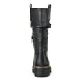 thumbnail image 4 of Sun + Stone Womens Nelliee Faux Leather Zipper Mid-Calf Boots, 4 of 10