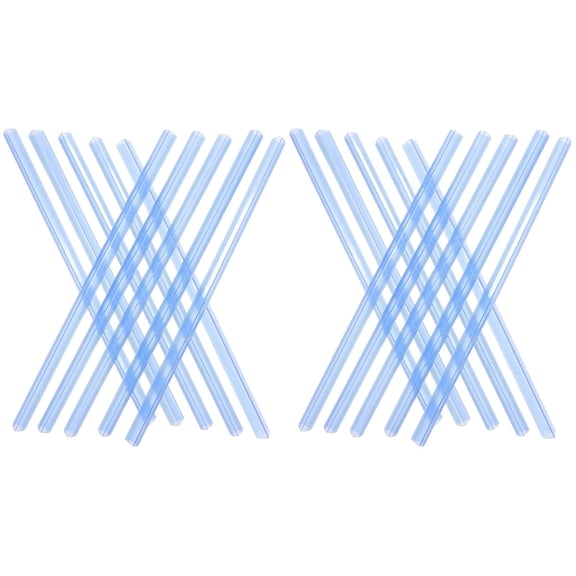 20-Pcs Binding Bars for Report Covers,Sliding Bar Booking Bindingfor Report Cover Binder Sliding Bar Booking Binding Material 12.2 x 0.3In