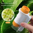 thumbnail image 4 of Microscopio de Bolsillo 160-80X para Niños Kit de Juguetes Científicos Educativo Portátil, 4 of 9