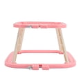thumbnail image 1 of Double Layer Embroidery Hoop, Tabletop Frame Holder with Needle, Needlework Stitch Hoop Punch Embroidery Tool for Craft Projects, 1 of 7