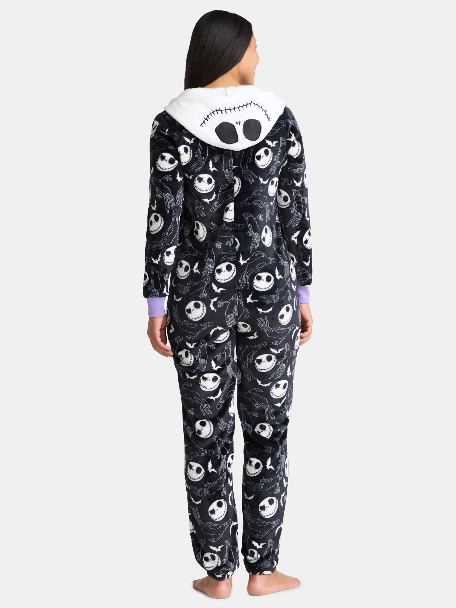 Disney Nightmare Before Christmas Women's Jack Skellington Graphic Union Suit, Sizes XS-3X
