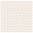 thumbnail image 1 of 120 piezas de anillos en D multiusos de aleación de zinc, hebillas de anillos en D semicirculares para llavero, bolso, cinturón, monedero, color dorado, 1 of 14