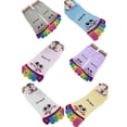 thumbnail image 4 of Women Five Finger Socks Cotton Booties Socks Funny Novelty Socks Cute Cartoon Toe Socks Casual Ankle Socks Gifts, 4 of 8
