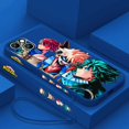 thumbnail image 3 of Funda de teléfono de Anime My Hero Academia para Apple iPhone, 15, 14, 13, 12, 11 Pro Max Plus, 8, 7, SE, funda líquida con Capa de cuerda izquierda, 3 of 5