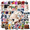 5A, variant on cartoon Bag Theme Stickers, Waterproof Bag Theme Sticker for Water Bottle Laptop Phone Cases Planner Skateboard Luggage Helmet Party Favor Decor, Ideal for Adults Teens Teacher Rewards
