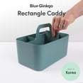 thumbnail image 2 of Organizador Caddy BLUE GINKGO apilable para baño o oficina, color verde, 2 of 7