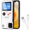 thumbnail image 3 of DIKKAR Game Case for iPhone, Retro Protective Case with Own Power Supply, 36 Small Games, Colour Display, Video Game Case for iPhone 12/12 Pro (White), 3 of 4