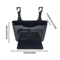 thumbnail image 2 of VBXOAE Car Garbage Can Car Storage Box Umbrella Car Storage Storage Container Paper Towel Folding Bicycle Black, 2 of 2