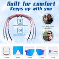 thumbnail image 4 of Gafas de Sol para Ciclismo VEWOE Polarizadas con Protección UV400, 4 of 7