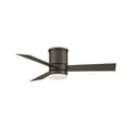 thumbnail image 2 of WAC Lighting Axis 44 Inch Three Blade Indoor / Outdoor Smart Flush Mount Ceiling Fan with Six Speed DC Motor and LED Light. Matte White 3000K N/A, 2 of 5