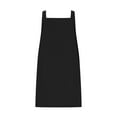 thumbnail image 5 of Patlollav Dress for Women 2024,Large Women'S Casual Solid Pocket Button Back Strap Dress Adjustable Sling Sleeveless Dress, 5 of 6
