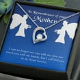 thumbnail image 3 of À Maman Message de Souvenir dans Mon Cœur pour Toujours Collier avec Carte Message, 3 of 7