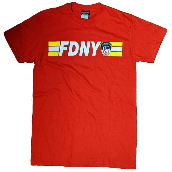 FDNY Short Sleeve Keep Back 200 Feet T-Shirt Red 2Xl