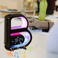 thumbnail image 1 of Altavoz inalámbrico 5 en 1, nuevo altavoz inalámbrico, cargador, reloj despertador con luz inteligente y función de cambio de color, luz nocturna regulable, ideal para regalar., 1 of 2