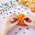 thumbnail image 3 of 104Pcs Oval Eyes 13 Styles Resin Craft Eyes Scary Eyes Horse Eye Flat Eyeball Scary Hollow Eyeballs, 3 of 6