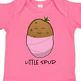 thumbnail image 4 of Inktastic Little Spud Pink Boys or Girls Baby Bodysuit, 4 of 5