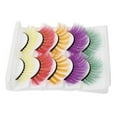 thumbnail image 6 of LEORX Eyelashes Assorted Color 5 Pairs Simulated, 6 of 8