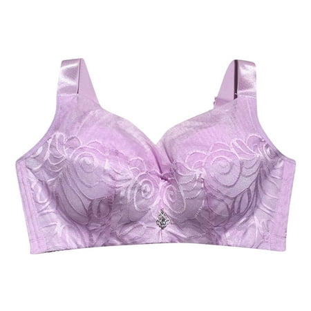 

fvwitlyh Bras for Women Sports Bra Compression Sports Bra plus Size Ultra Thin Large Bra Female Full Cup Adjustable Womens Bras Push up plus Size