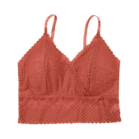 

Tangnade Lingerie Seduction For Women s New Sling Underwear Wrapped Chest Lace Without Steel Ring Underwear Black L