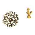 thumbnail image 1 of Escultura para colgar en la pared,Decoración de pared de metal para sala de estar,dormitorio y exterior.,Escultura de pollo,Escultura de pollo,decoración del hogar,figura de gallo,Figura, 1 of 8