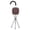 Brown, variant on Riousery Folding Cane Stool Portable Walking Stick Chair Stainless Steel Elderly Crutch Stool Brown[cite: 1] 36.2 inches / 92 cm Lightweight Mobility Aid Seat for Seniors and Disabled Everyday Use