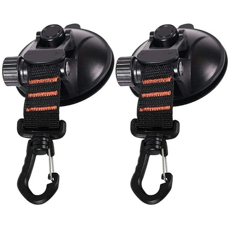 

2pcs Suction Cup Hook Outdoor Travel Suction Cup Bathroom Bedroom Shower Hanger