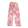 thumbnail image 3 of Halloween Womens Flannel Pajama Pants Ladies Pumpkins Ghost Pajama Cute Soft Long Bottoms Women Pjs Pj Jammies, 3 of 6