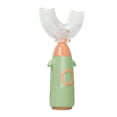 thumbnail image 1 of Kids U Shaped Toothbrush, Soft Silicone Brush Head with Handle, 1 of 5