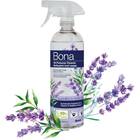 All-Purpose Cleaner - Lavender White Tea Scent - 24 fl oz - Household Cleaner Cuts Through Tough Grease & Grime - Safe for Household Surfaces