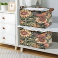 thumbnail image 6 of Ryvnso Chicken and Sunflowers Storage Bins Large Basket Foldable Cube Toys Organizer with Handles 1 PC, 6 of 7