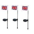 thumbnail image 1 of Fiudx Lámpara de Jardín con La Bandera Británica, Luces de Flores Multicolor, Batería Recargable, Decoración de Jardín Exterior, Encendido y Apagado Automático, Diseño Impermeable, Juego de 1/2/3/4,, 1 of 2